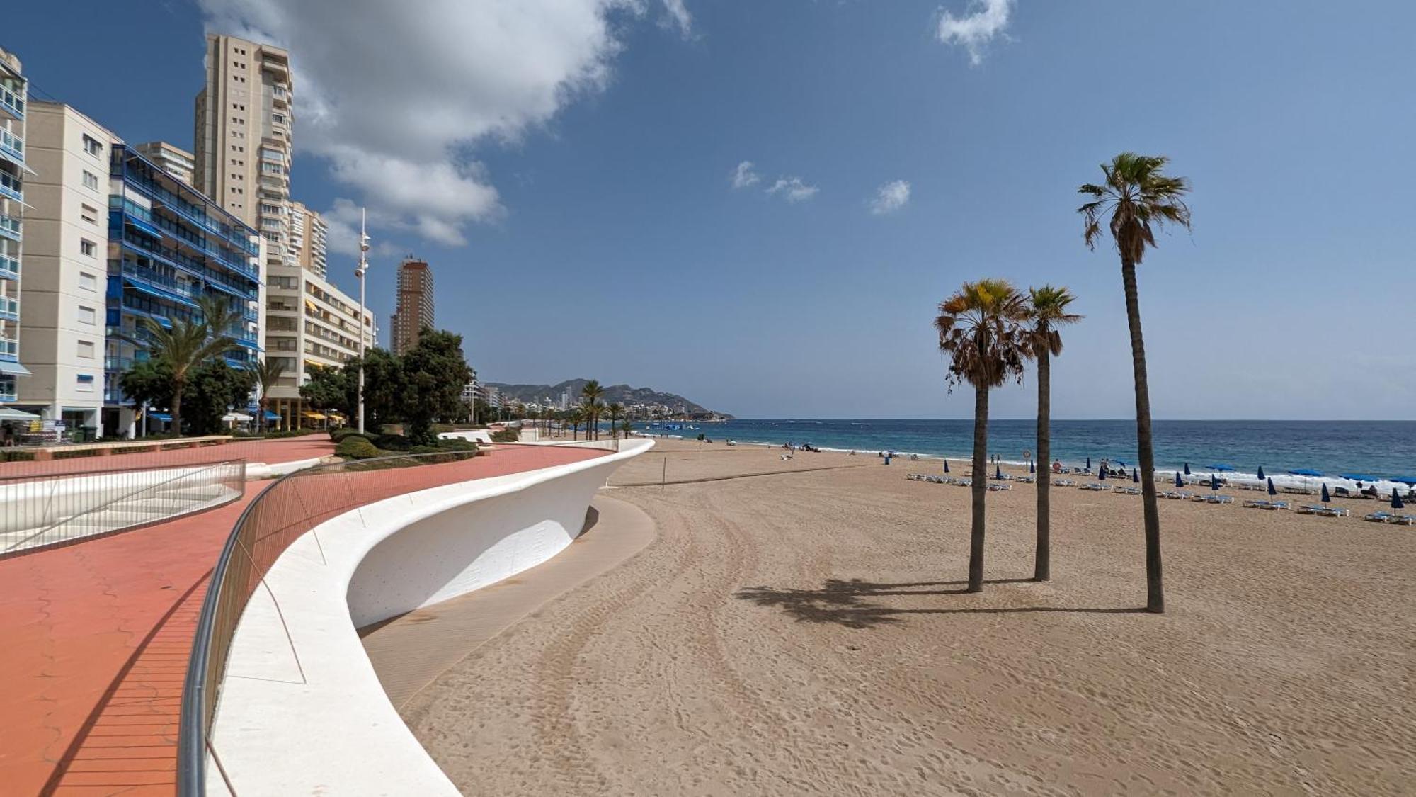 Pintor Sorolla Sea Front Apartment Benidorm Luaran gambar