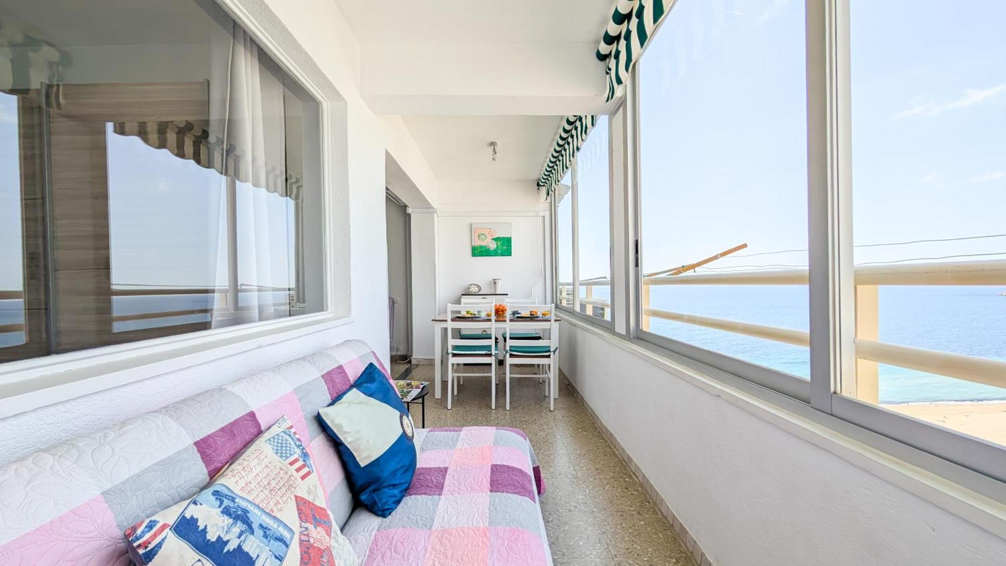 Pintor Sorolla Sea Front Apartment Benidorm Luaran gambar