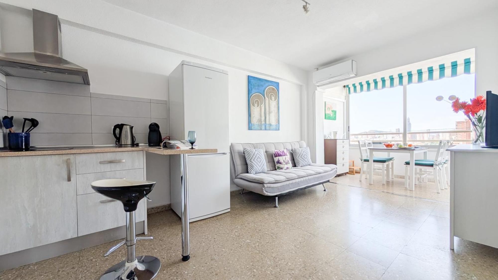 Pintor Sorolla Sea Front Apartment Benidorm Luaran gambar