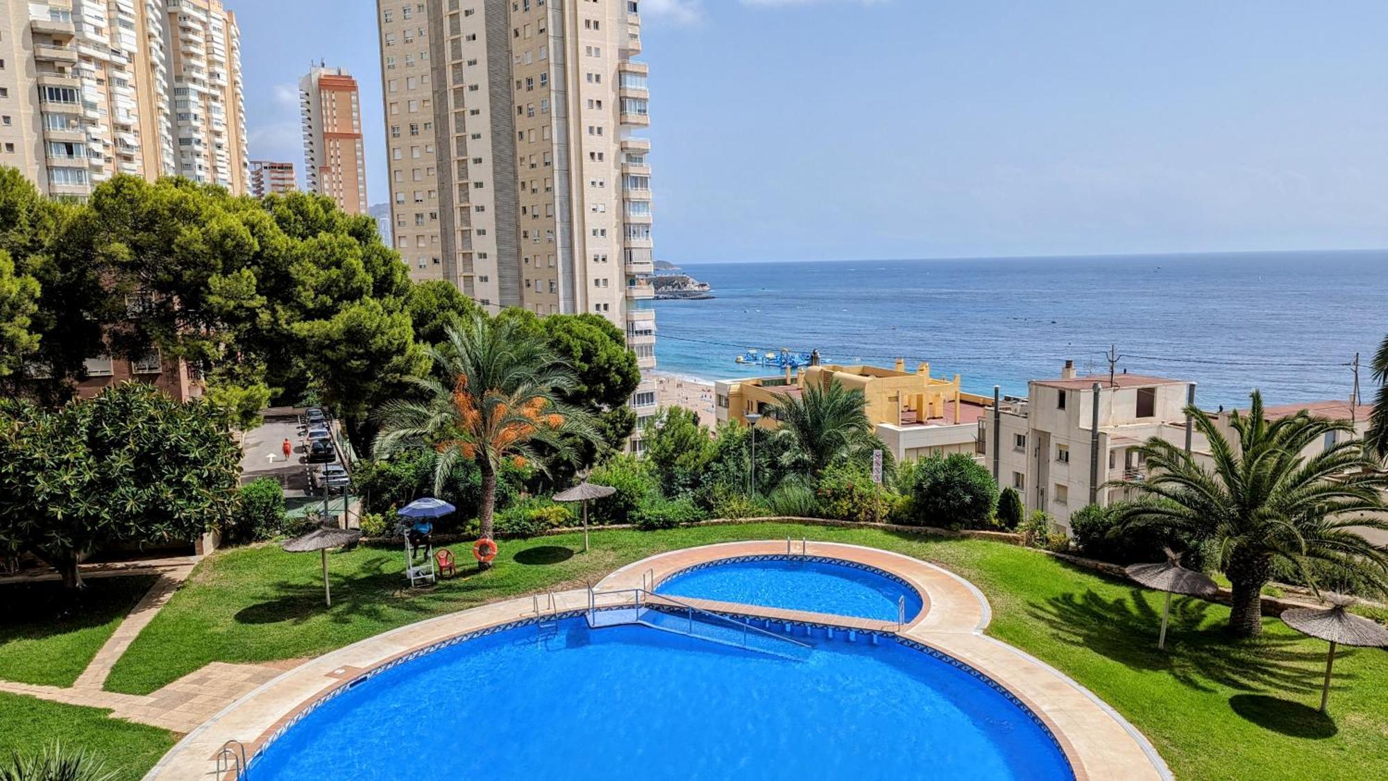 Pintor Sorolla Sea Front Apartment Benidorm Luaran gambar